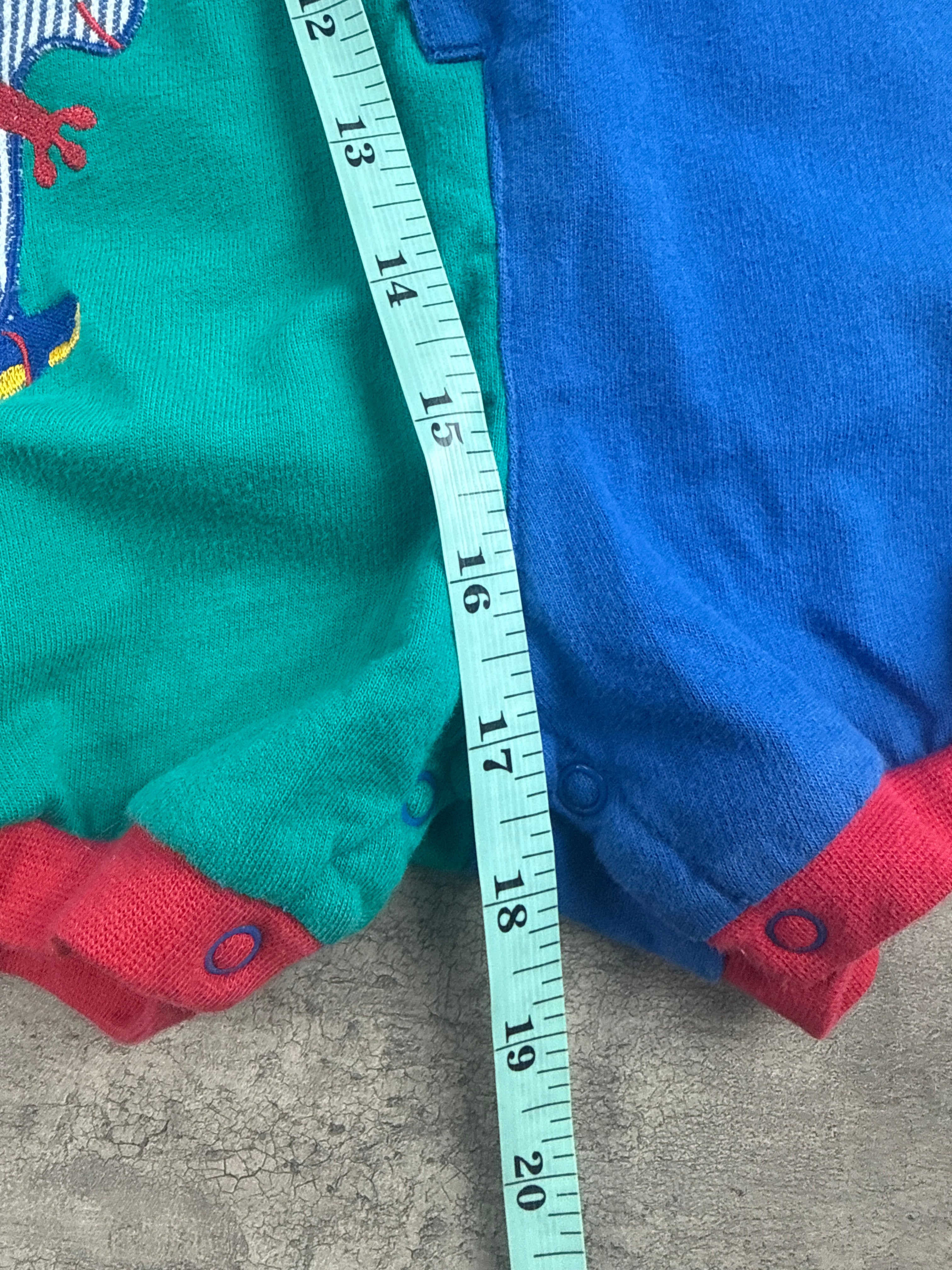 Vintage Gymboree Dinosaur Romper 12-18 Months