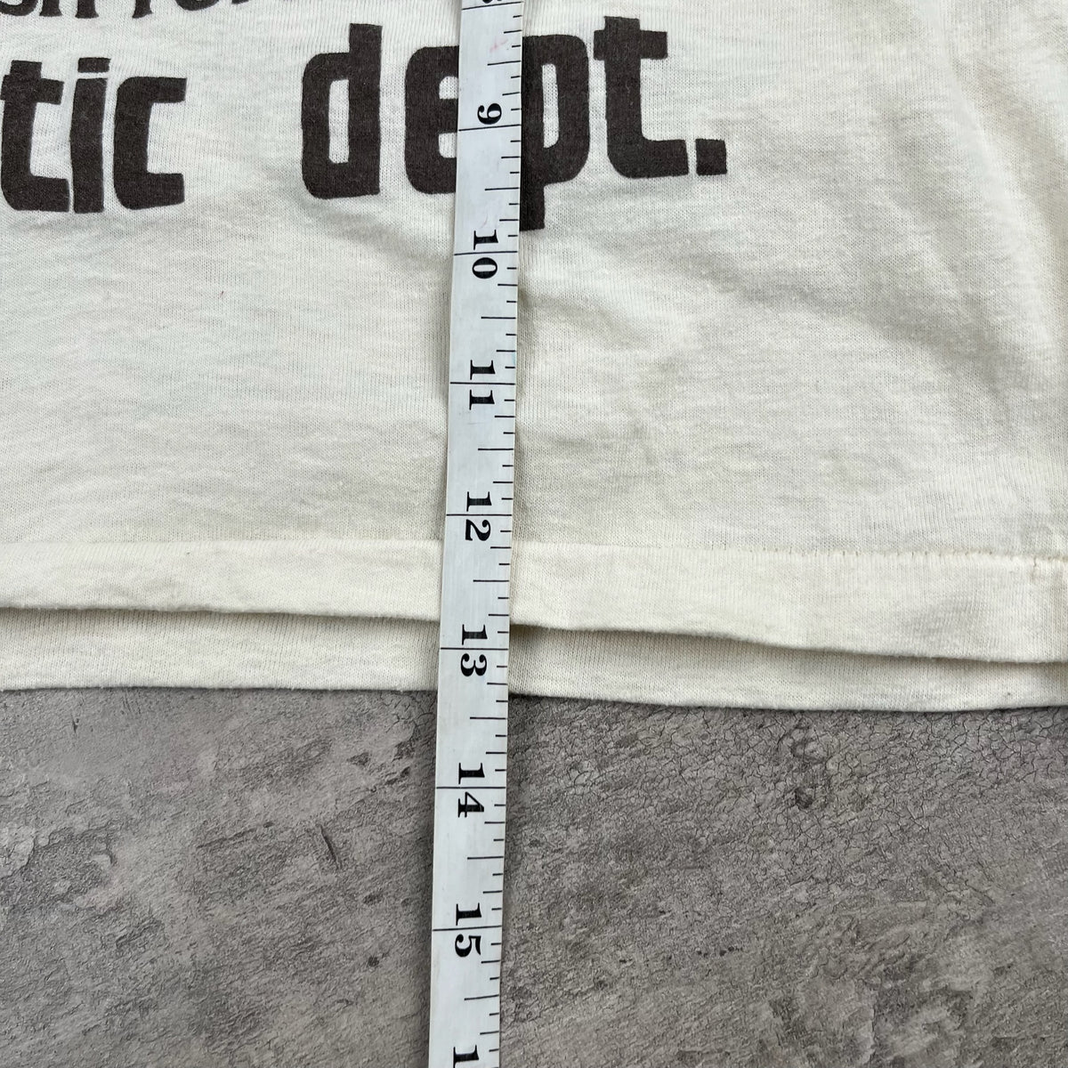 Vintage University of Hawaii Cropped Tee Adult Small